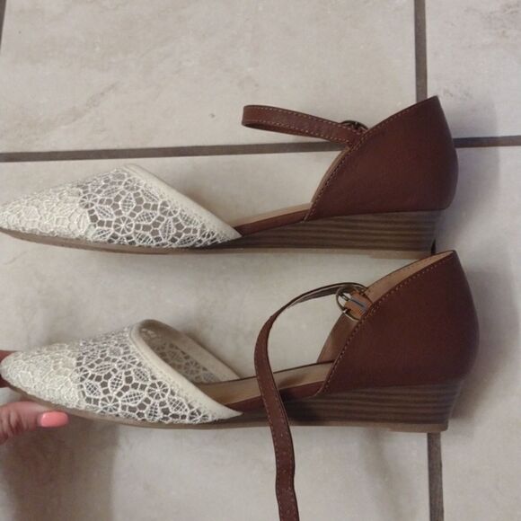 Seychelles sandals Jive Lace toe faux leather strappy flats size 9 - Picture 7 of 13